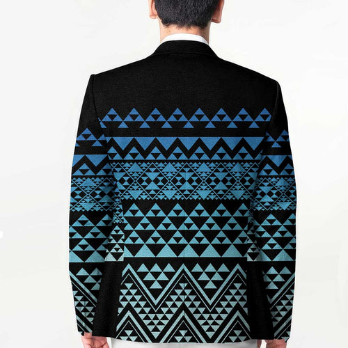 Maori Niho Taniwha Te Wheiao Blazer Moana Blue - Aussie Hoodie