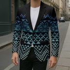 Maori Niho Taniwha Te Wheiao Blazer Moana Blue - Aussie Hoodie