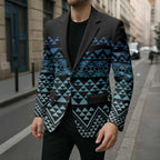 Maori Niho Taniwha Te Wheiao Blazer Moana Blue - Aussie Hoodie