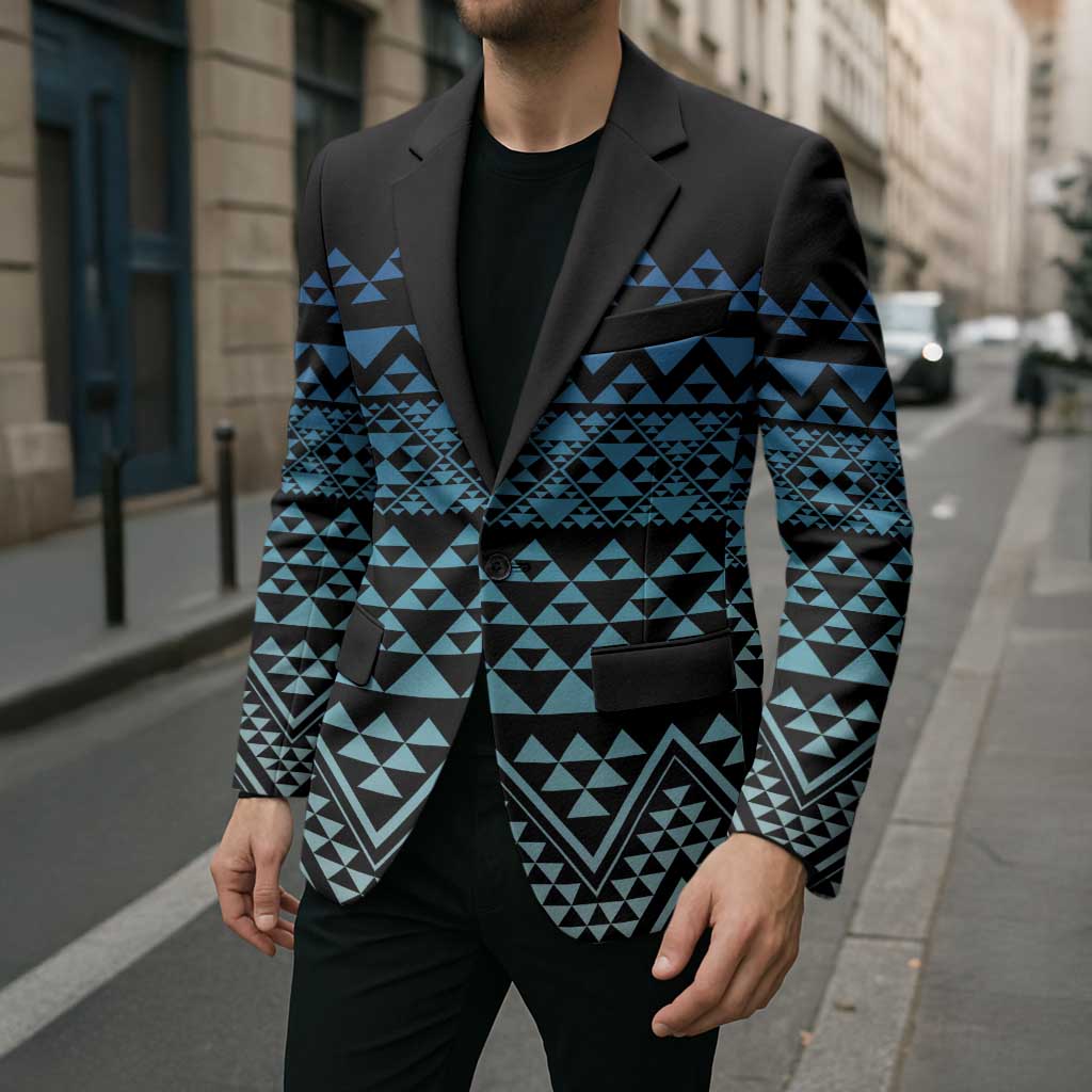 Maori Niho Taniwha Te Wheiao Blazer Moana Blue - Aussie Hoodie