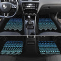 Maori Niho Taniwha Te Wheiao Car Mats Moana Blue - Aussie Hoodie