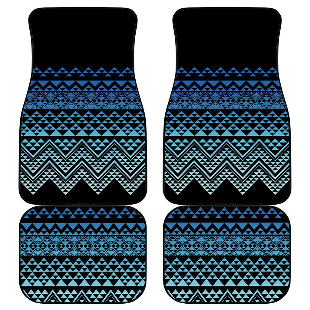 Maori Niho Taniwha Te Wheiao Car Mats Moana Blue - Aussie Hoodie