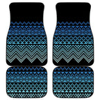 Maori Niho Taniwha Te Wheiao Car Mats Moana Blue - Aussie Hoodie