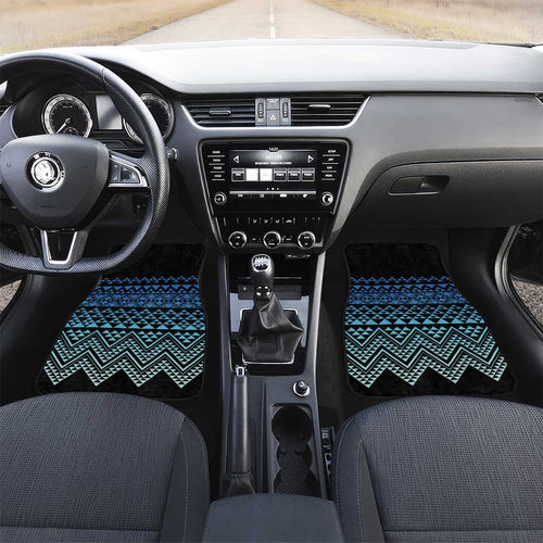 Maori Niho Taniwha Te Wheiao Car Mats Moana Blue - Aussie Hoodie