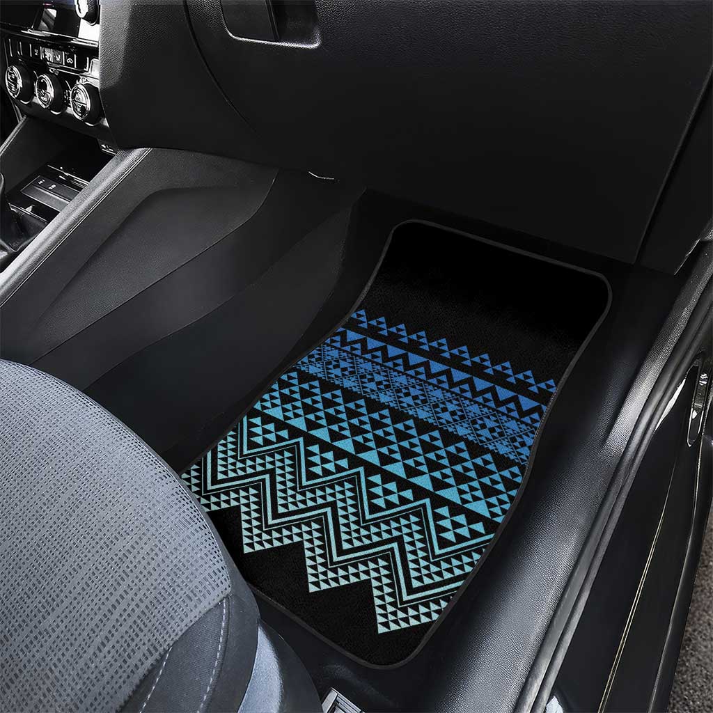 Maori Niho Taniwha Te Wheiao Car Mats Moana Blue - Aussie Hoodie