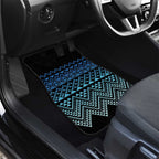 Maori Niho Taniwha Te Wheiao Car Mats Moana Blue - Aussie Hoodie
