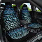 Maori Niho Taniwha Te Wheiao Car Seat Cover Moana Blue - Aussie Hoodie
