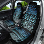 Maori Niho Taniwha Te Wheiao Car Seat Cover Moana Blue - Aussie Hoodie