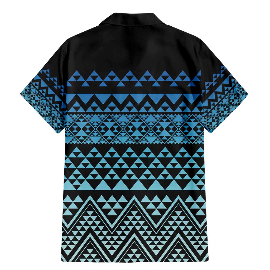 Maori Niho Taniwha Te Wheiao Family Matching Mermaid Dress and Hawaiian Shirt Moana Blue - Aussie Hoodie