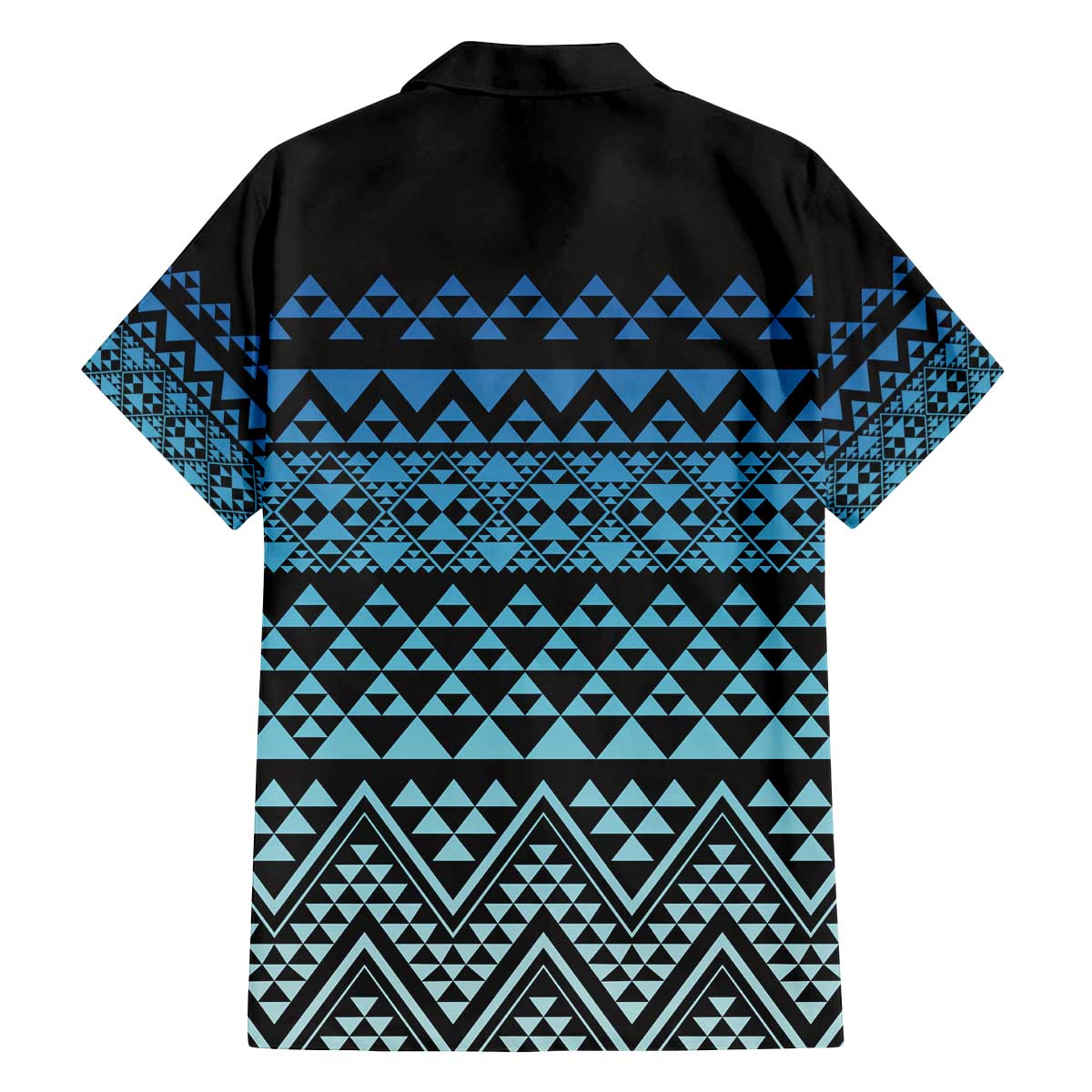Maori Niho Taniwha Te Wheiao Family Matching Off The Shoulder Long Sleeve Dress and Hawaiian Shirt Moana Blue - Aussie Hoodie