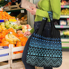 Maori Niho Taniwha Te Wheiao Grocery Bag Moana Blue - Aussie Hoodie