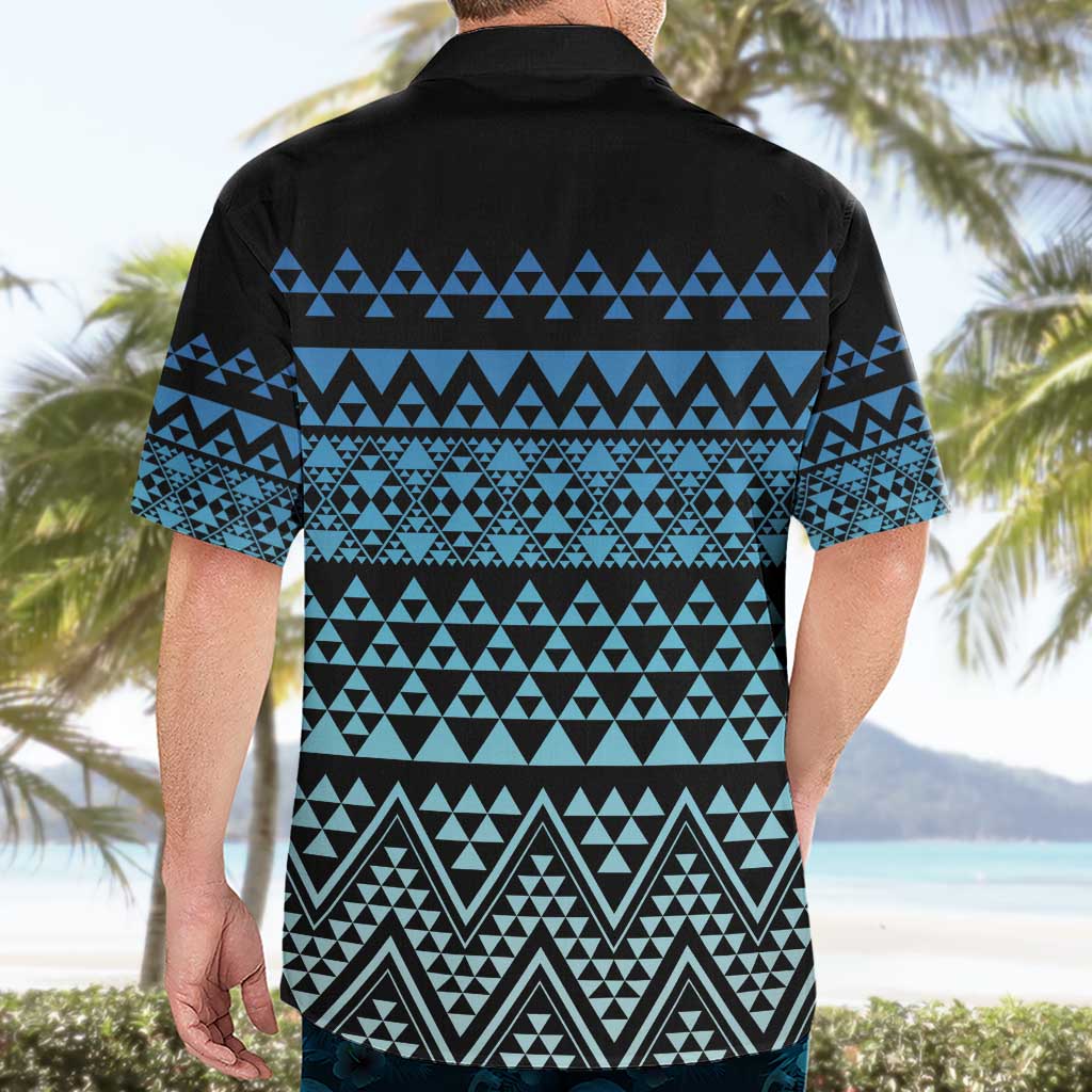 Maori Niho Taniwha Te Wheiao Hawaiian Shirt Moana Blue - Aussie Hoodie