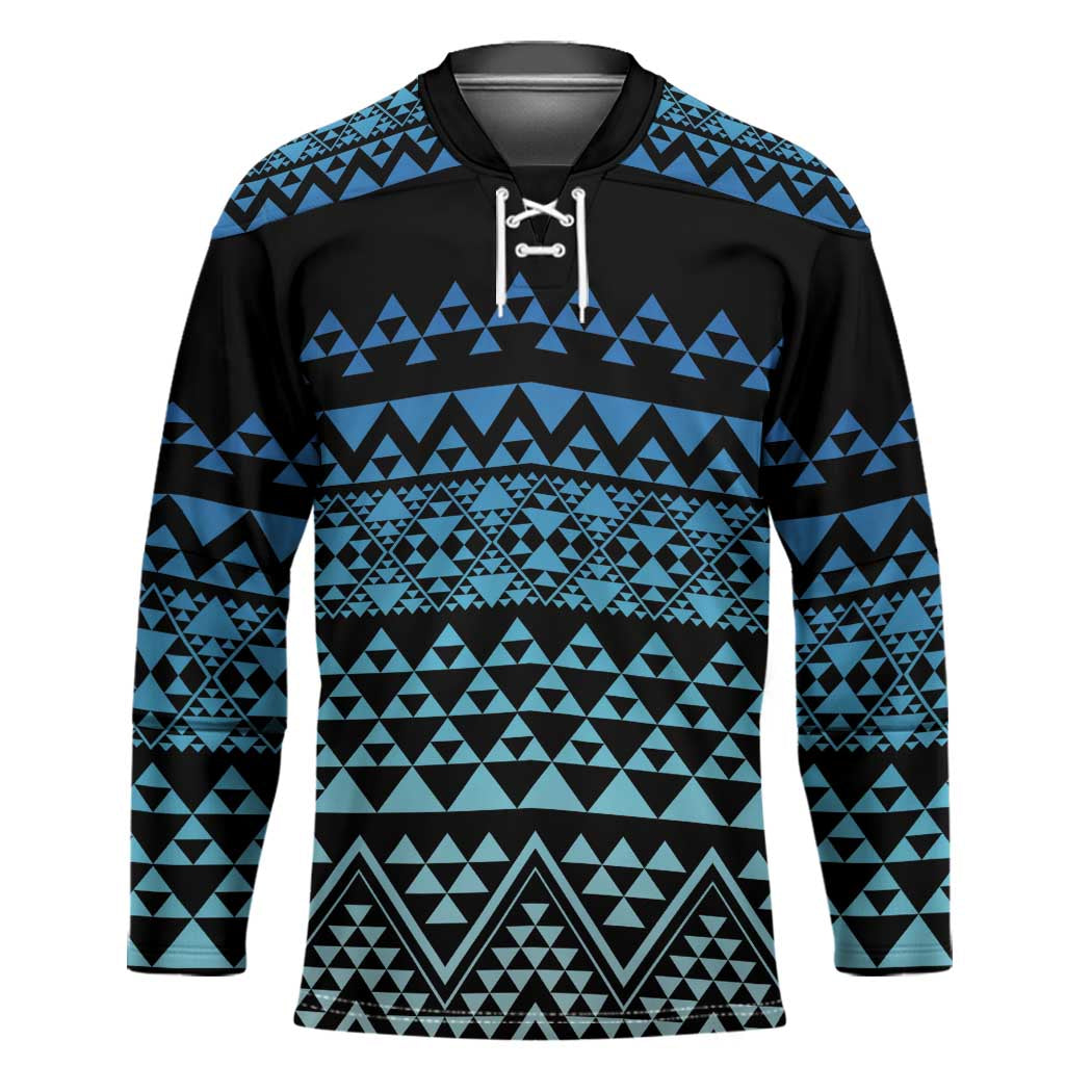 Maori Niho Taniwha Te Wheiao Hockey Jersey Moana Blue - Aussie Hoodie