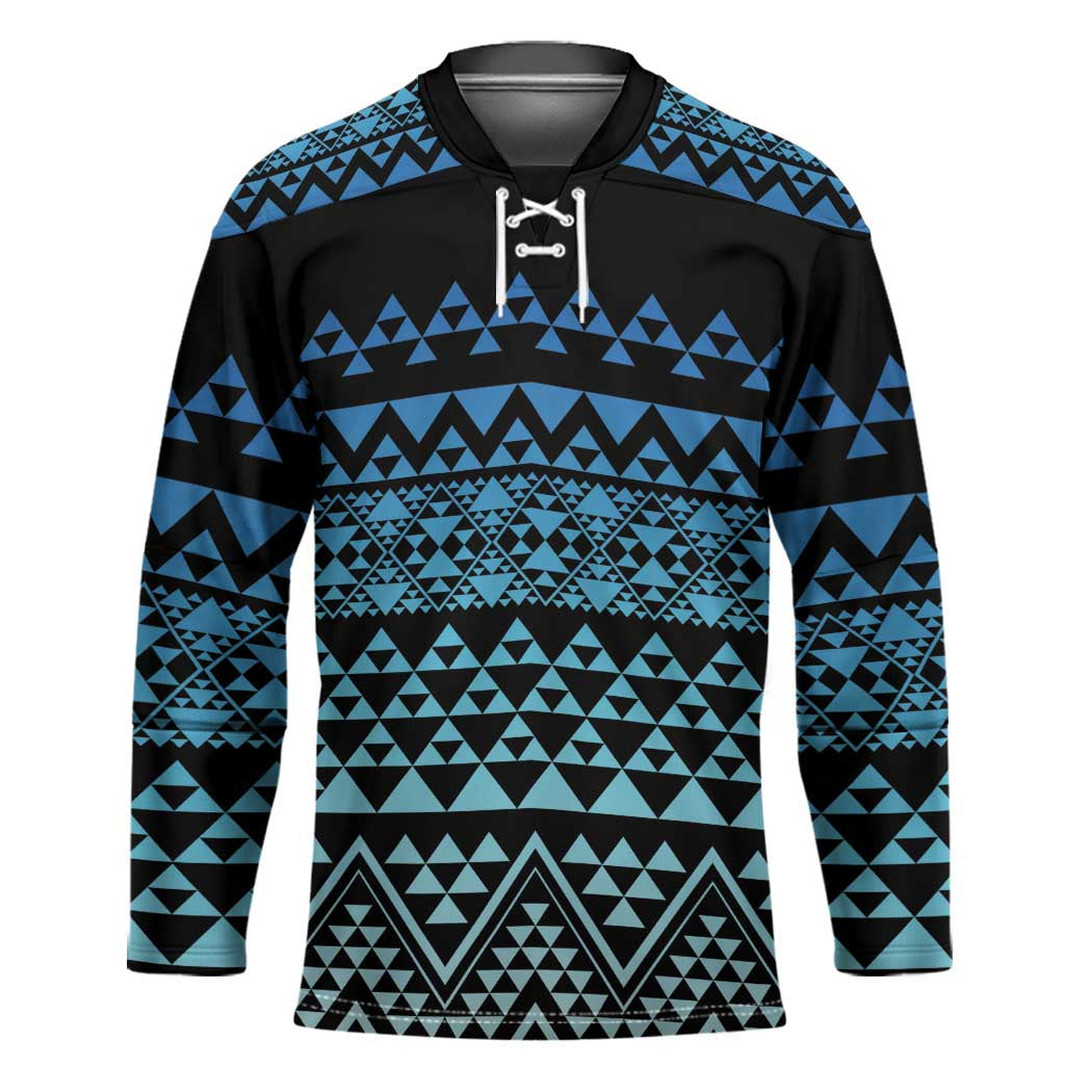 Maori Niho Taniwha Te Wheiao Hockey Jersey Moana Blue - Aussie Hoodie