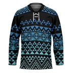 Maori Niho Taniwha Te Wheiao Hockey Jersey Moana Blue - Aussie Hoodie