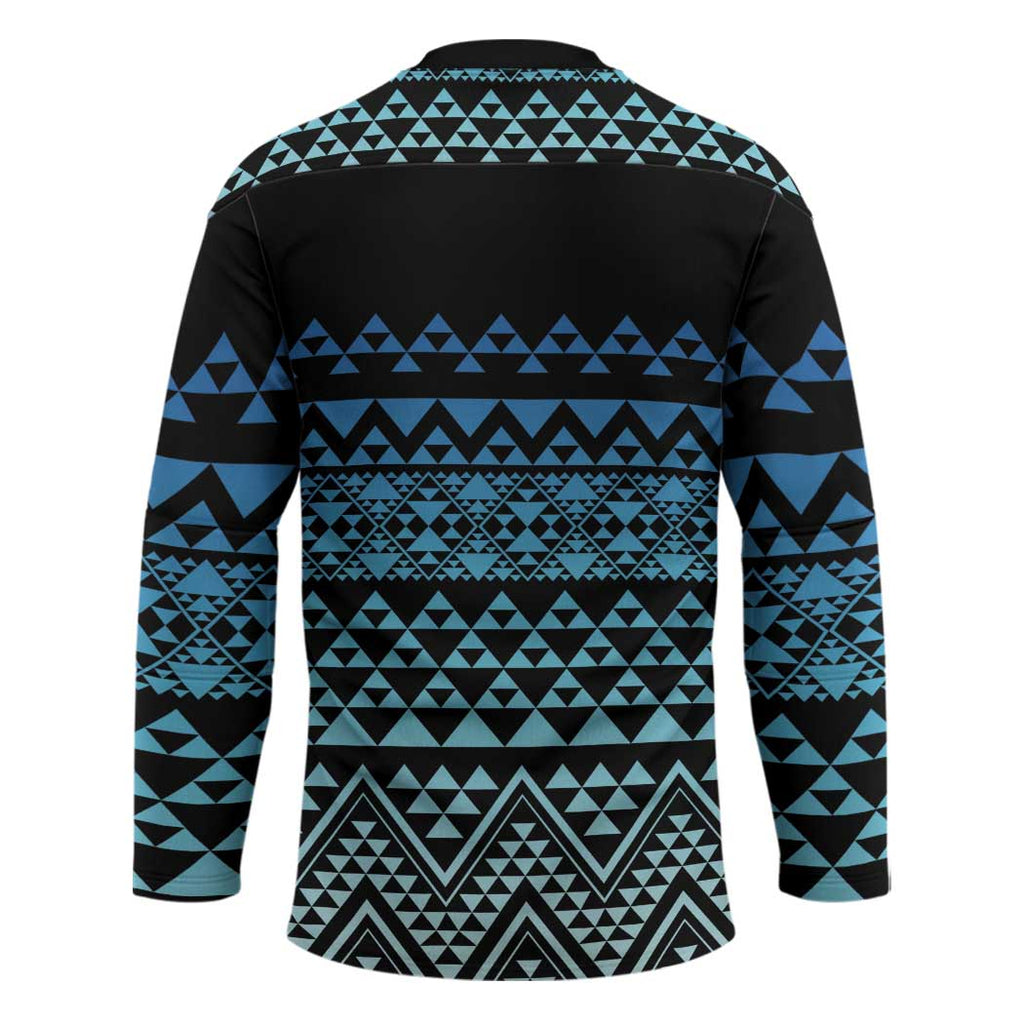 Maori Niho Taniwha Te Wheiao Hockey Jersey Moana Blue - Aussie Hoodie