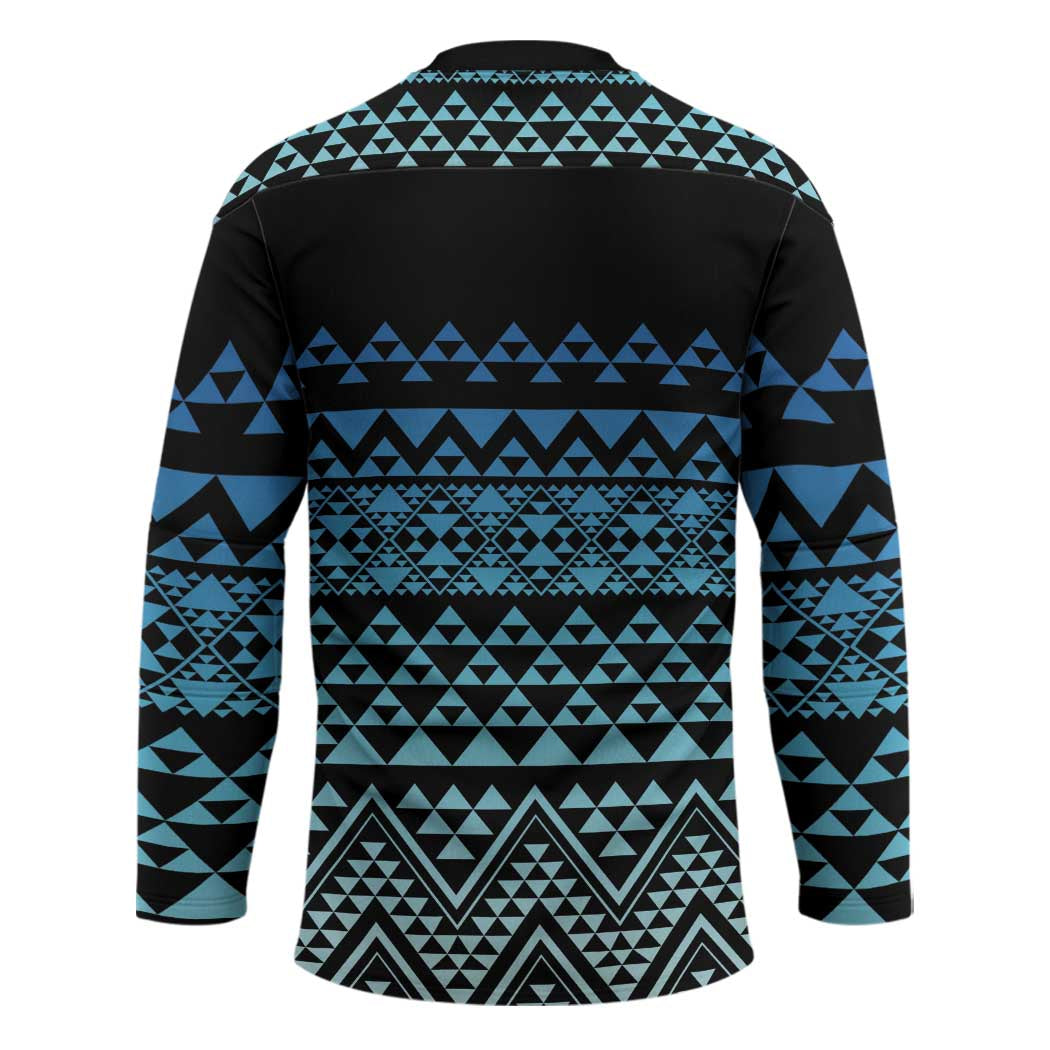 Maori Niho Taniwha Te Wheiao Hockey Jersey Moana Blue - Aussie Hoodie