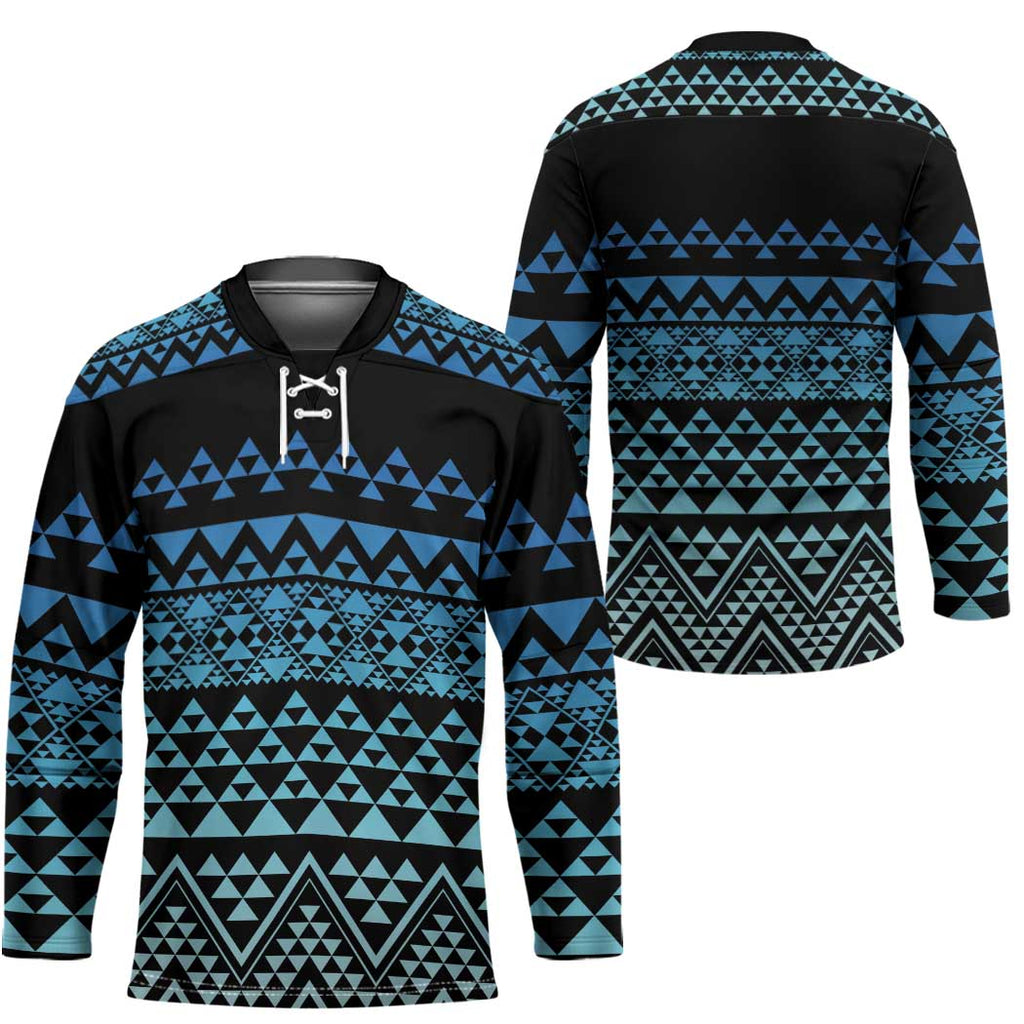 Maori Niho Taniwha Te Wheiao Hockey Jersey Moana Blue - Aussie Hoodie