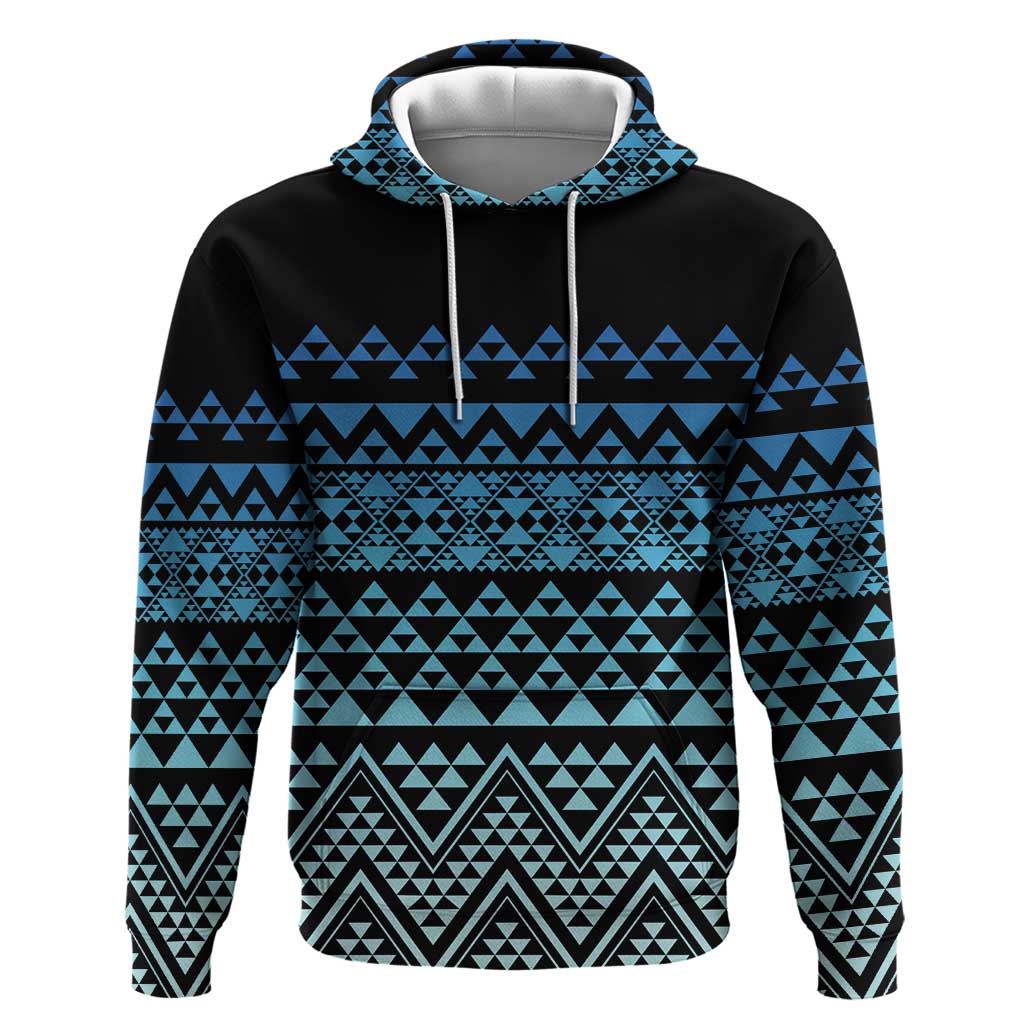 Maori Niho Taniwha Te Wheiao Hoodie Moana Blue - Aussie Hoodie