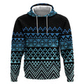 Maori Niho Taniwha Te Wheiao Hoodie Moana Blue - Aussie Hoodie