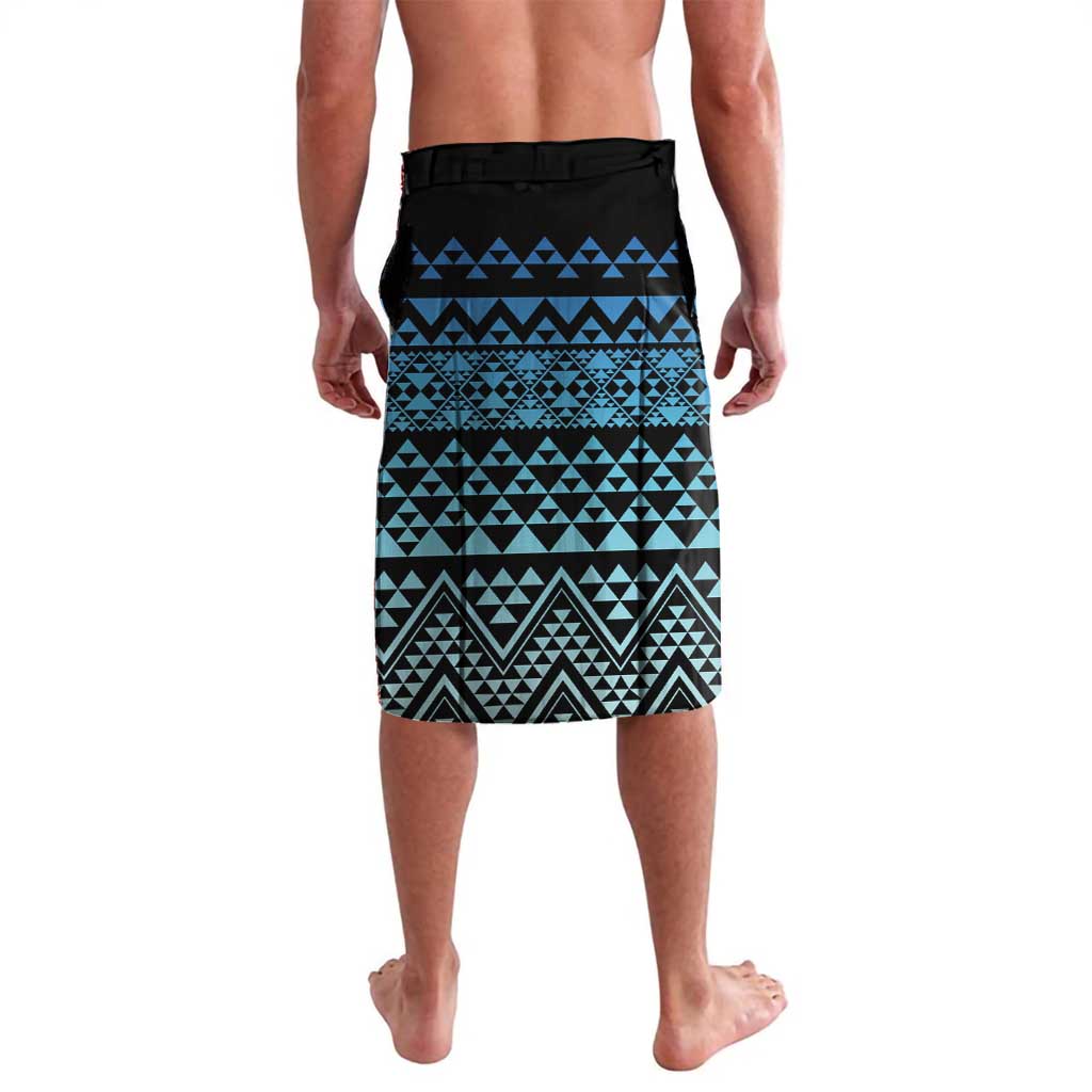 Maori Niho Taniwha Te Wheiao Lavalava Moana Blue - Aussie Hoodie
