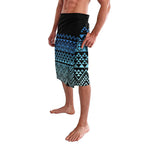 Maori Niho Taniwha Te Wheiao Lavalava Moana Blue - Aussie Hoodie