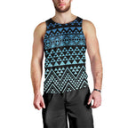 Maori Niho Taniwha Te Wheiao Men Tank Top Moana Blue - Aussie Hoodie