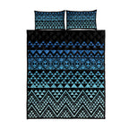 Maori Niho Taniwha Te Wheiao Quilt Bed Set Moana Blue - Aussie Hoodie
