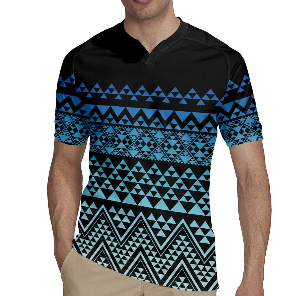 Maori Niho Taniwha Te Wheiao Rugby Jersey Moana Blue - Aussie Hoodie