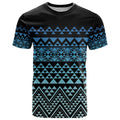 Maori Niho Taniwha Te Wheiao T Shirt Moana Blue - Aussie Hoodie