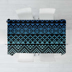 Maori Niho Taniwha Te Wheiao Tablecloth Moana Blue - Aussie Hoodie