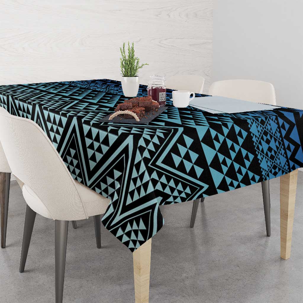 Maori Niho Taniwha Te Wheiao Tablecloth Moana Blue - Aussie Hoodie