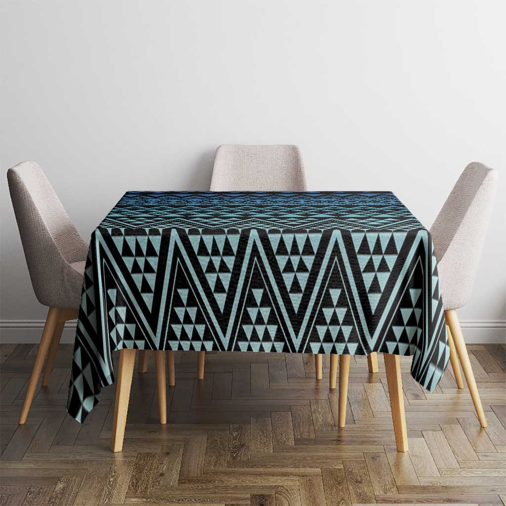 Maori Niho Taniwha Te Wheiao Tablecloth Moana Blue - Aussie Hoodie