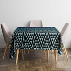 Maori Niho Taniwha Te Wheiao Tablecloth Moana Blue - Aussie Hoodie