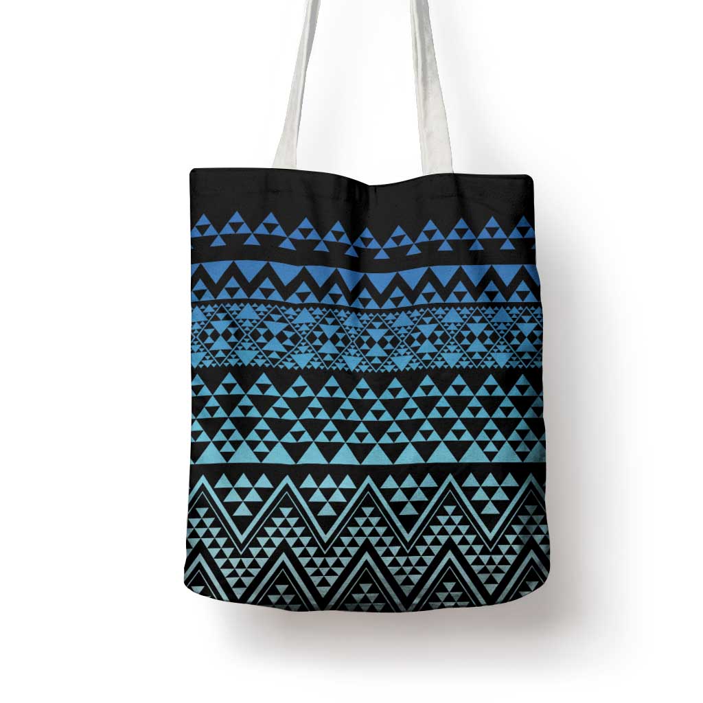 Maori Niho Taniwha Te Wheiao Tote Bag Moana Blue - Aussie Hoodie