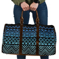 Maori Niho Taniwha Te Wheiao Travel Bag Moana Blue - Aussie Hoodie