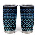 Maori Niho Taniwha Te Wheiao Tumbler Cup Moana Blue - Aussie Hoodie