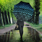 Maori Niho Taniwha Te Wheiao Umbrella Moana Blue - Aussie Hoodie