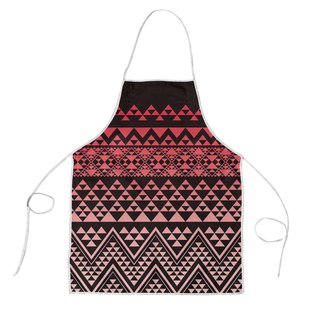 Maori Niho Taniwha Te Wheiao Apron Terracotta - Aussie Hoodie