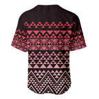 Maori Niho Taniwha Te Wheiao Baseball Jersey Terracotta - Aussie Hoodie