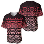 Maori Niho Taniwha Te Wheiao Baseball Jersey Terracotta - Aussie Hoodie