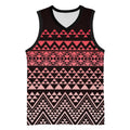 Maori Niho Taniwha Te Wheiao Basketball Jersey Terracotta - Aussie Hoodie