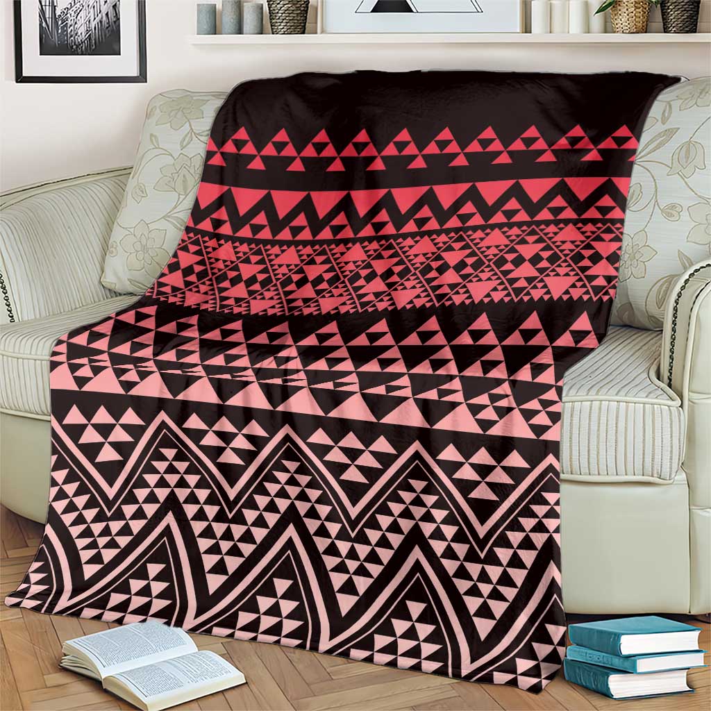 Maori Niho Taniwha Te Wheiao Blanket Terracotta - Aussie Hoodie
