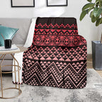 Maori Niho Taniwha Te Wheiao Blanket Terracotta - Aussie Hoodie