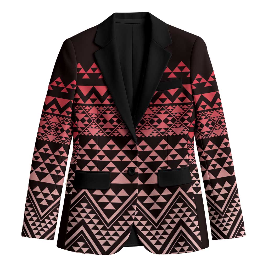 Maori Niho Taniwha Te Wheiao Blazer Terracotta - Aussie Hoodie