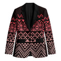 Maori Niho Taniwha Te Wheiao Blazer Terracotta - Aussie Hoodie