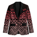 Maori Niho Taniwha Te Wheiao Blazer Terracotta - Aussie Hoodie