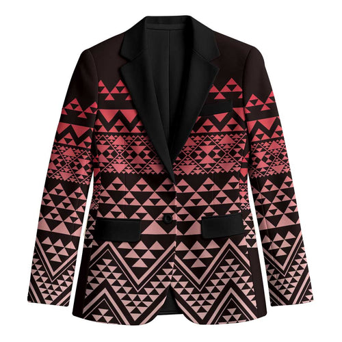 Maori Niho Taniwha Te Wheiao Blazer Terracotta - Aussie Hoodie
