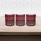 Maori Niho Taniwha Te Wheiao Ceramic Mug Terracotta - Aussie Hoodie