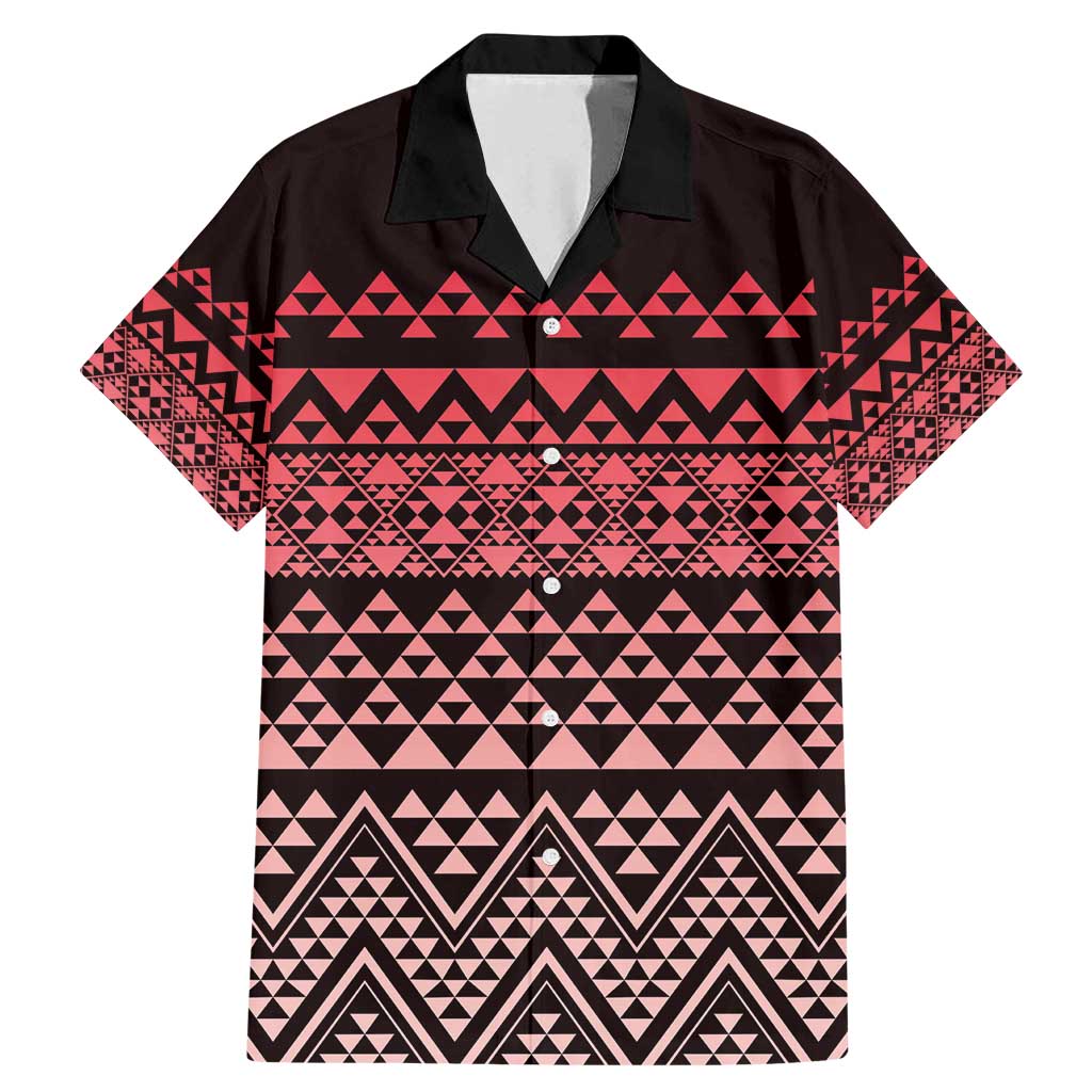 Maori Niho Taniwha Te Wheiao Family Matching Mermaid Dress and Hawaiian Shirt Terracotta - Aussie Hoodie